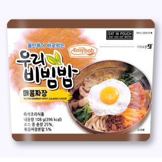 [참미] 휴대용 즉석 우리 비빔밥 108g - 매콤짜장