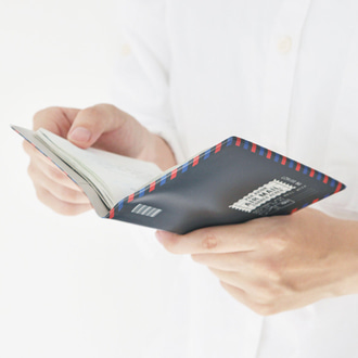 에어메일 RFID 해킹방지 여권케이스 - 네이비