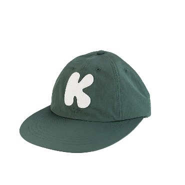 키트래블 K logo Nylon 8-Panel Cap (Green)